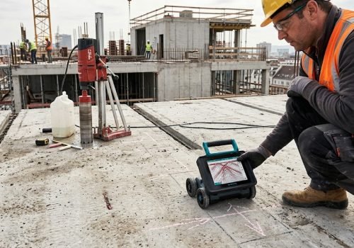 Radar béton sur dalles précontraintes : lire le tracé des câbles avant de carotter
