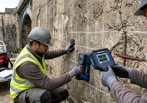 Ferroscan sur béton ancien pièges des aciers lisses et des enrobages atypiques ferdetec