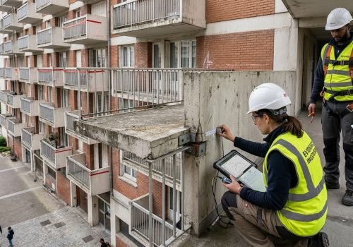 Balcons, loggias et coursives : sécuriser les éléments en porte-à-faux par un diagnostic ciblé ferdetec