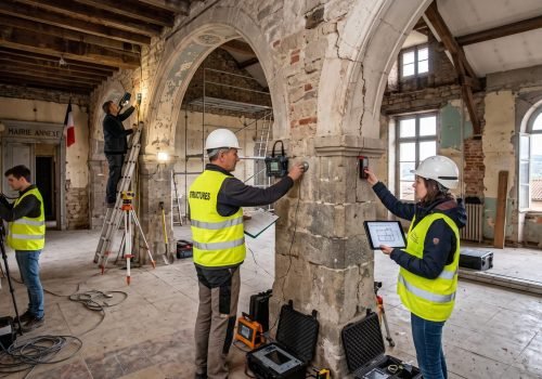 Diagnostic structurel complet avant rénovation d’un bâtiment public à Belleville-en-Beaujolais ferdetec