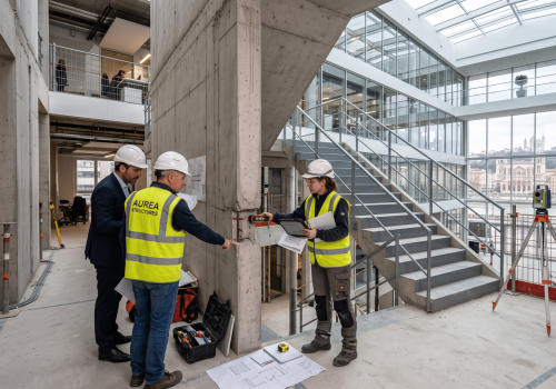 Reconnaissance structurelle avant installation d’un monte-personne PMR dans un bâtiment tertiaire à Lyon, ferdetec