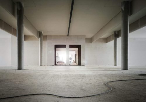 Diagnostic radar et sondages de poutres béton dans un hypermarché